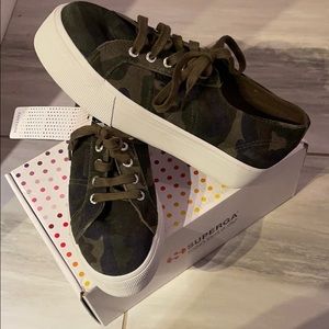 Superga 2790 Camo Platforms